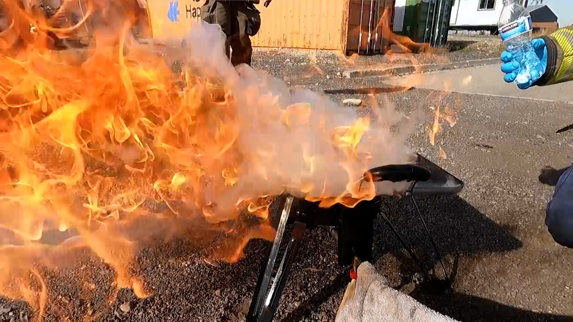 Holiday fire hazards; an up-close look at how quick a mistake can ignite a devastating fire