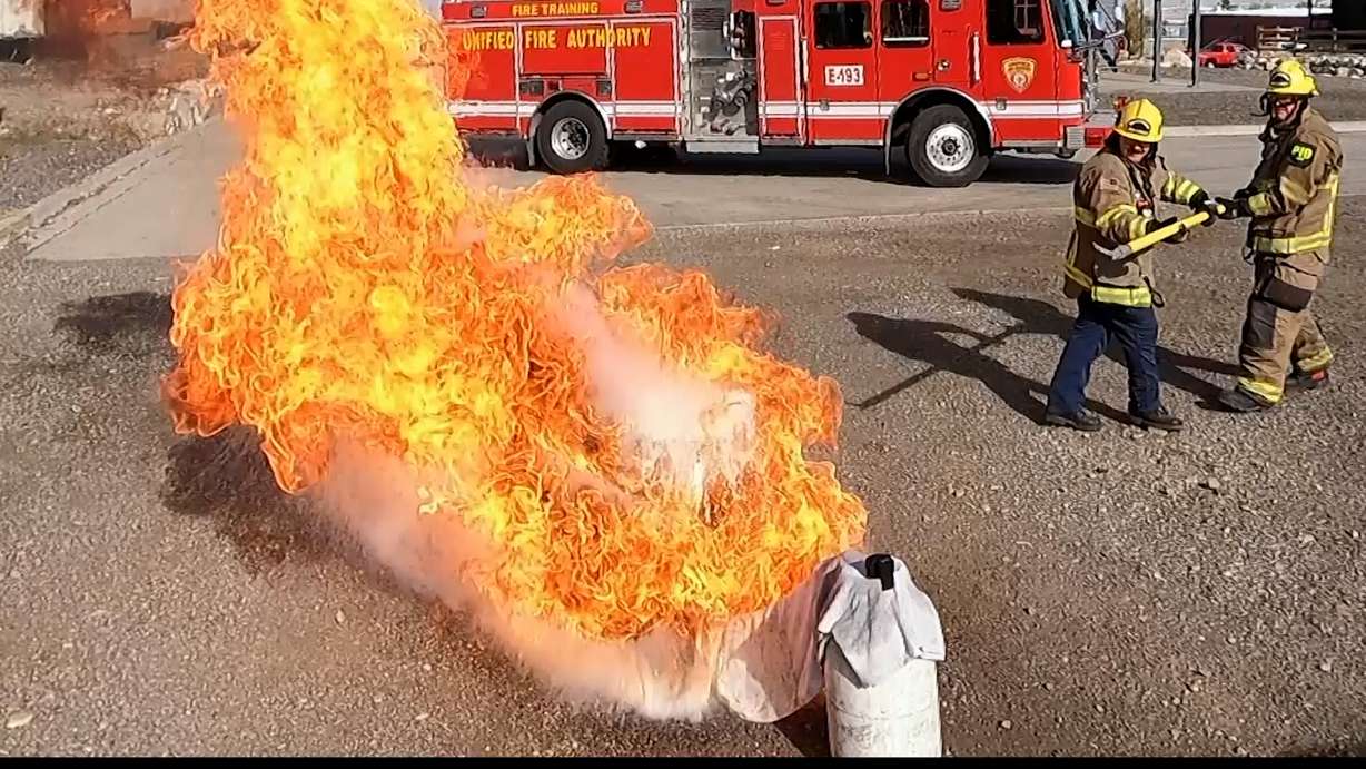 Holiday fire hazards; an up-close look at how quick a mistake can ignite a devastating fire