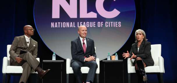 Govs. Cox and Grisham advise city leaders on dealing with political violence, fostering civility