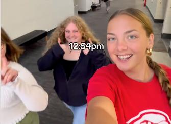 Have You Seen This? Southern Utah University student walks marathon around campus