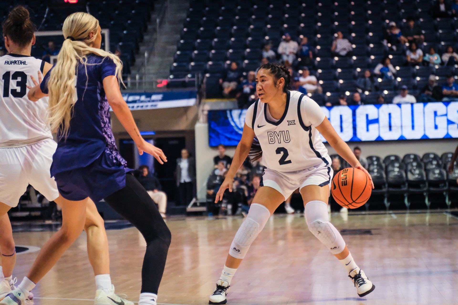 Balanced scoring and strong second half leads BYU women to win over Weber State