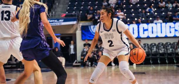 Balanced scoring and strong second half leads BYU women to win over Weber State