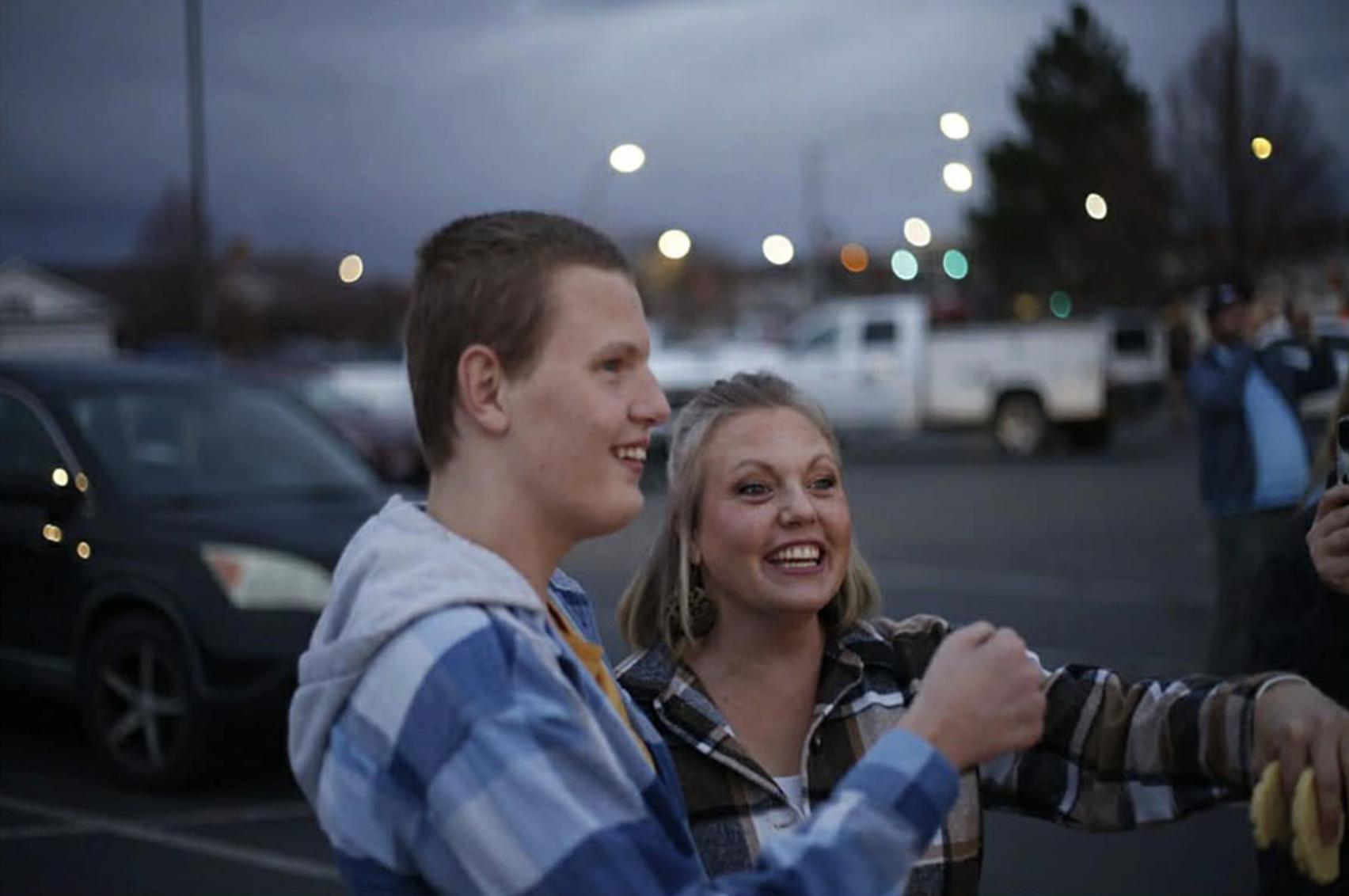 Community fulfills Cybertruck birthday wish for local teen with special needs