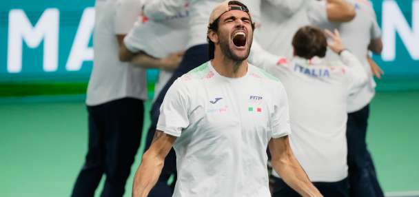 Italy wins Davis Cup for third straight year by beating Spain in final