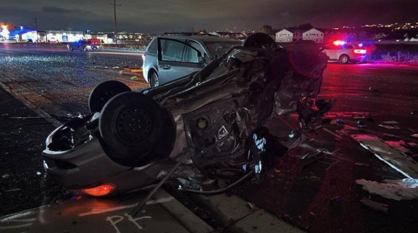 Providence rollover leaves 2 dead, 3 injured