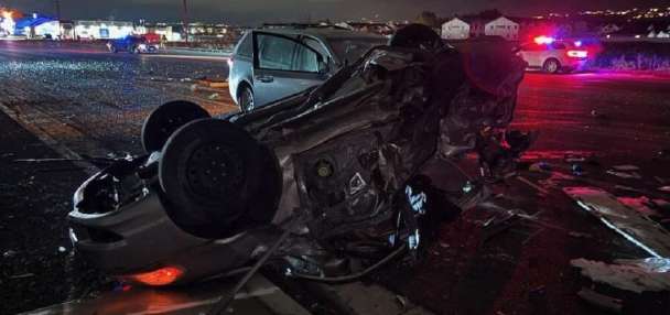 Providence rollover leaves 2 dead, 3 injured