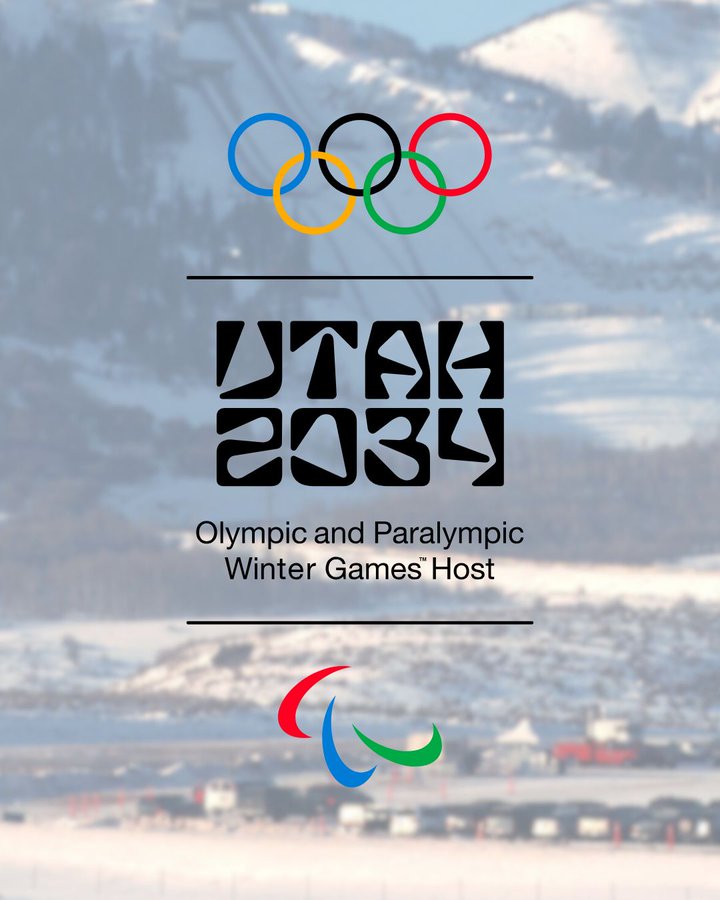 New logo for the 2034 Olympic and Paralympic Winter Games.