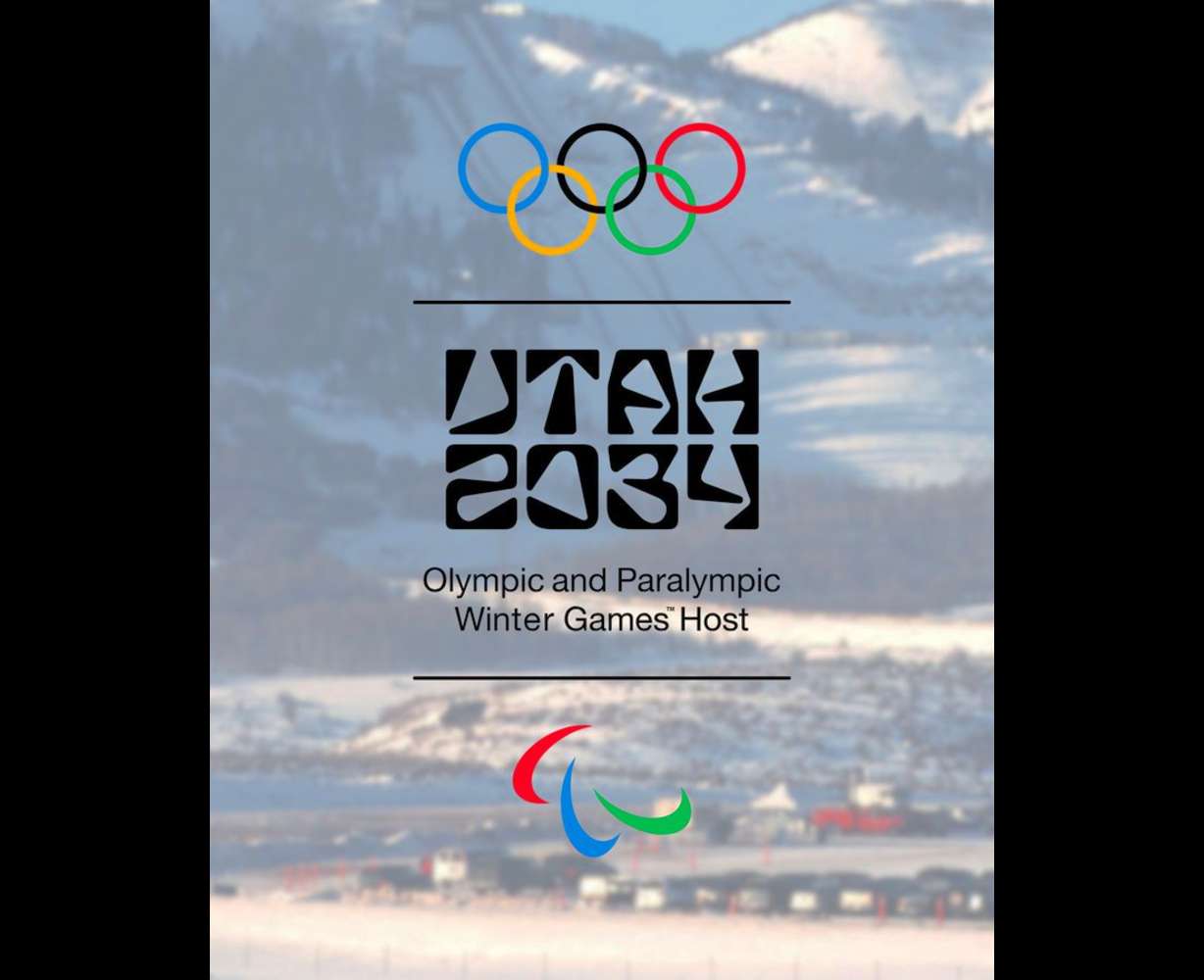 New logo for the 2034 Olympic and Paralympic Winter Games.