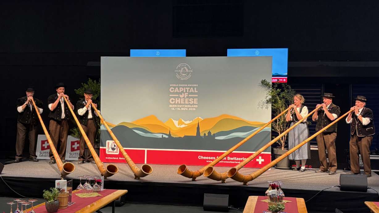 Weber County's Beehive Cheese Company in November traveled to Bern, Switzerland, to showcase its cheese at the 37th edition of the World Cheese Awards, bringing home five bronze awards in the process.