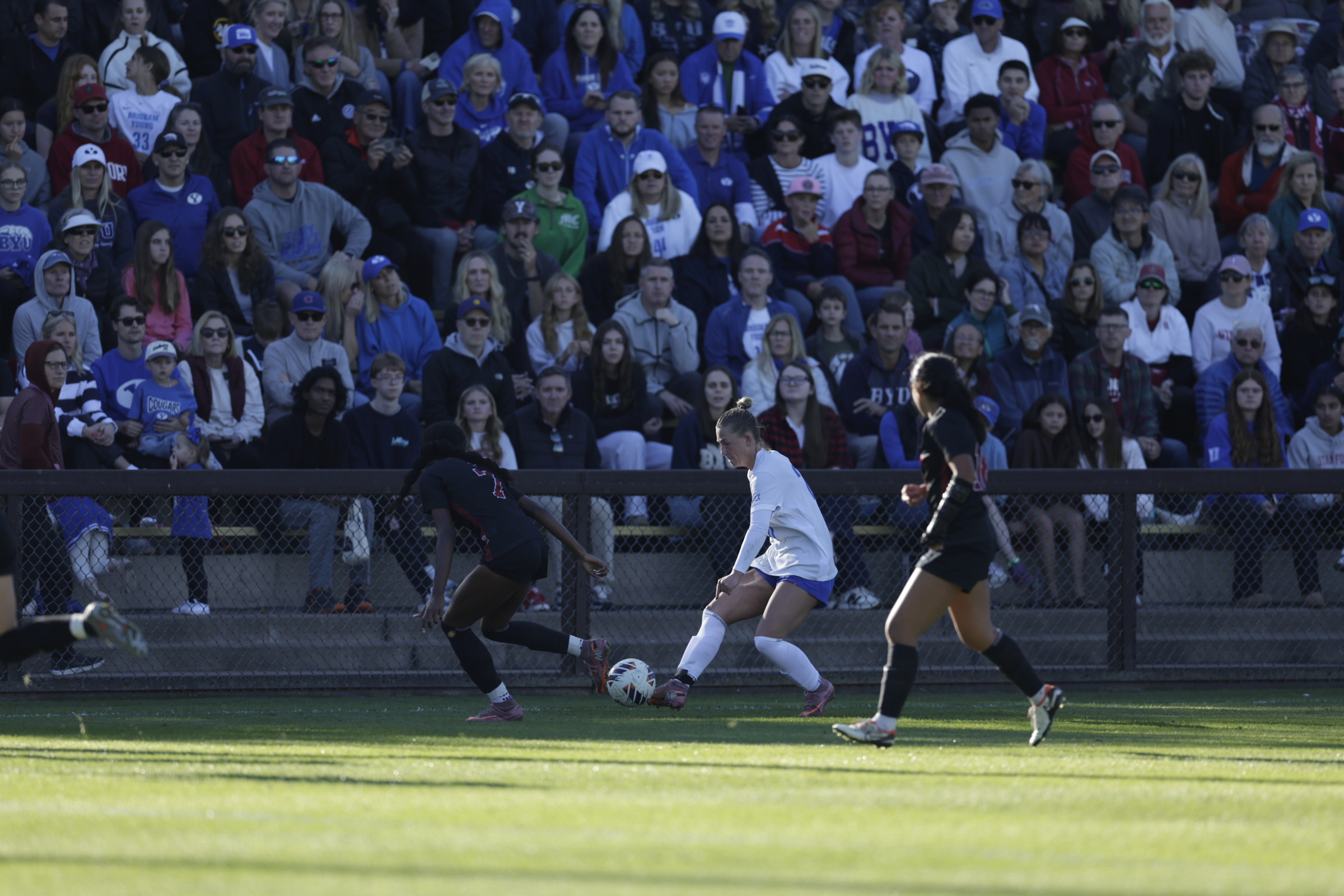 Top-seeded Stanford blanks BYU soccer in NCAA third-round match