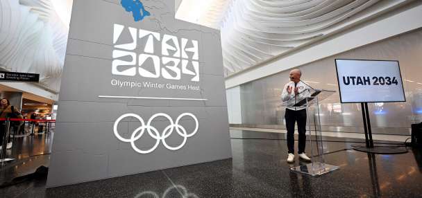 Utah unveils official name, new logo for 2034 Winter Olympics