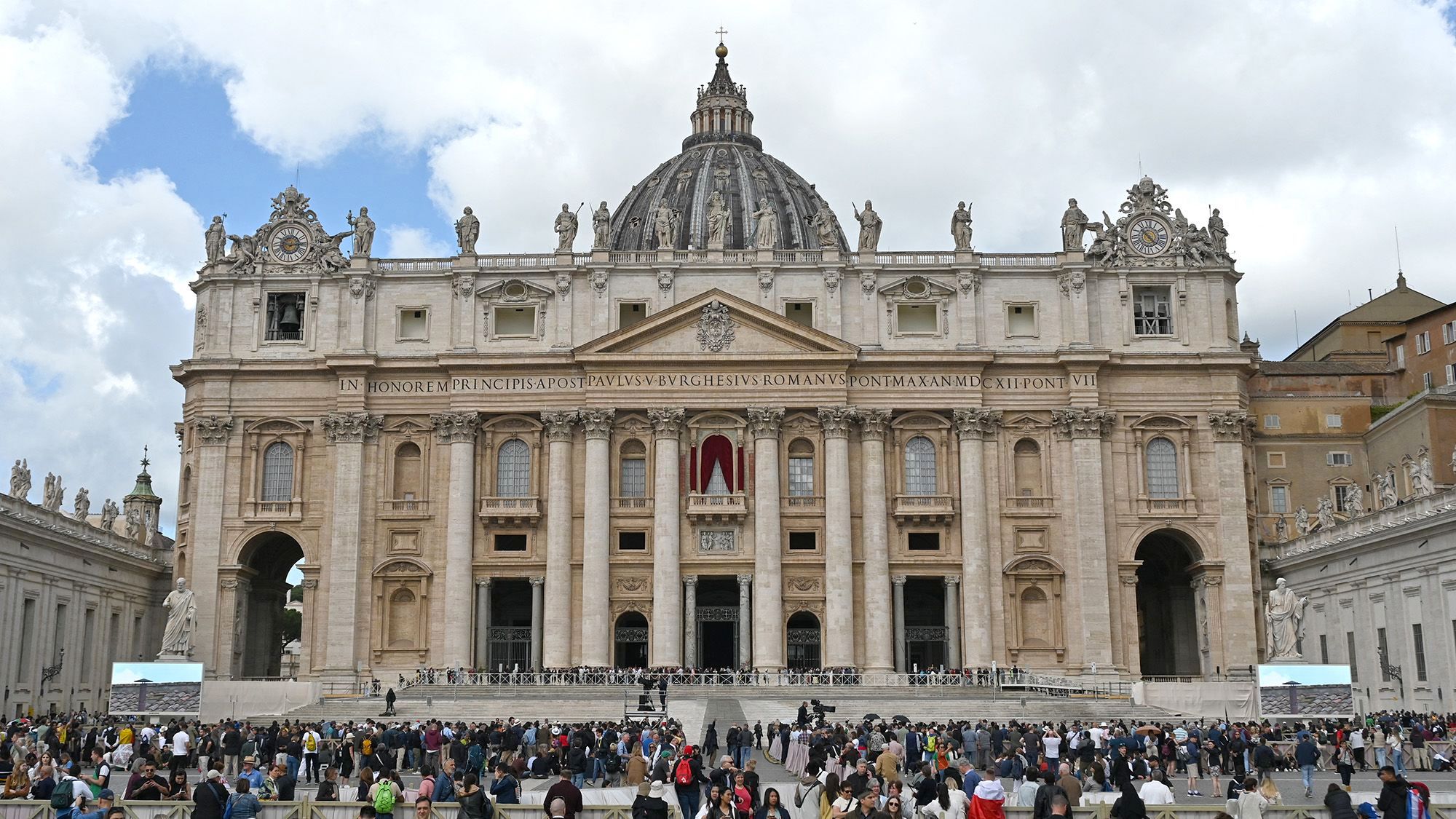 St. Peter's Basilica at the Vatican on May 8. The Vatican has issued a warning against the rise of polyamory, insisting marriage is the stable, lifelong and exclusive partnership between a man and woman.