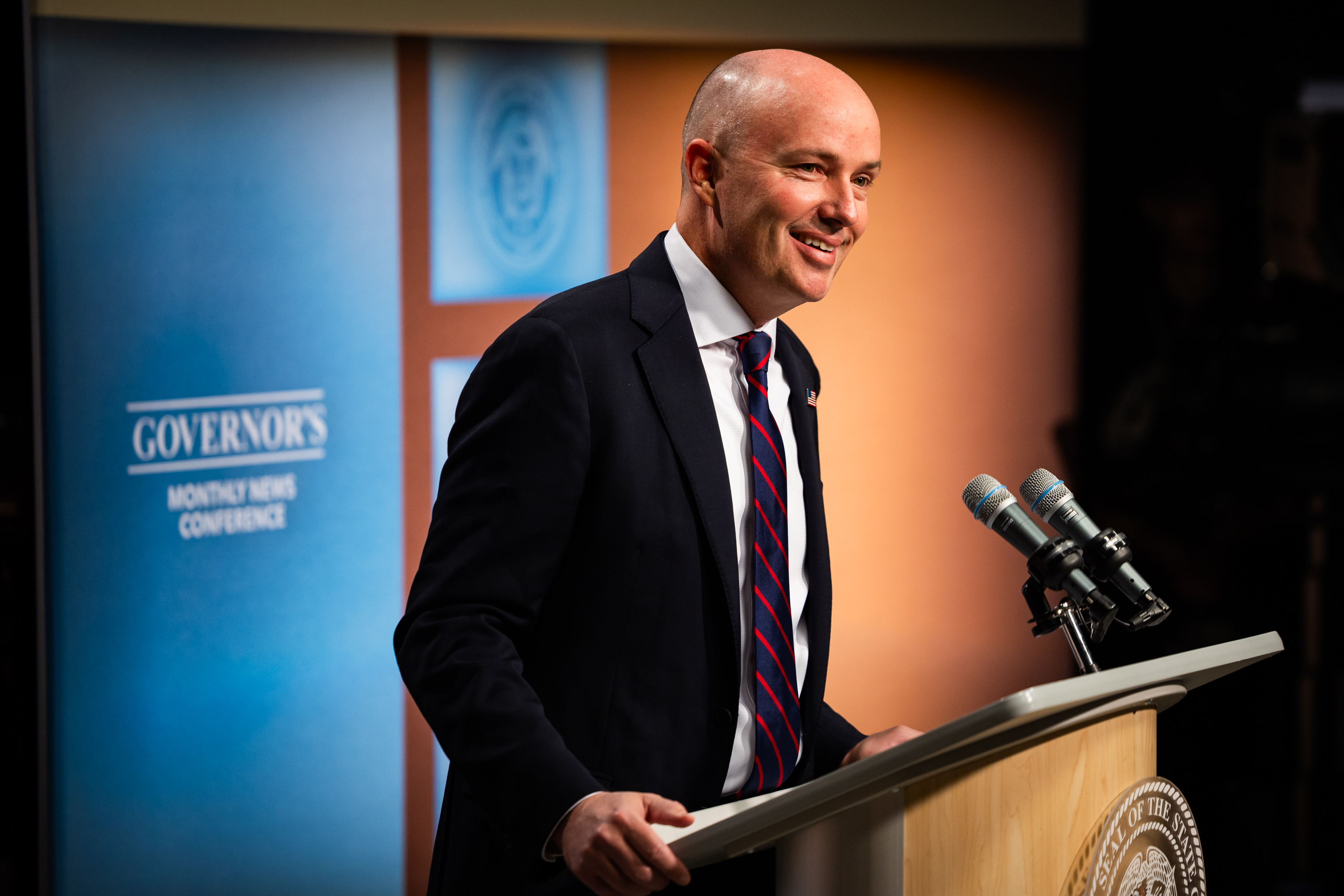 Watch live: Gov. Spencer Cox holds monthly news conference