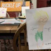 Utah troopers hope children's drawings remind drivers to buckle up over the holidays