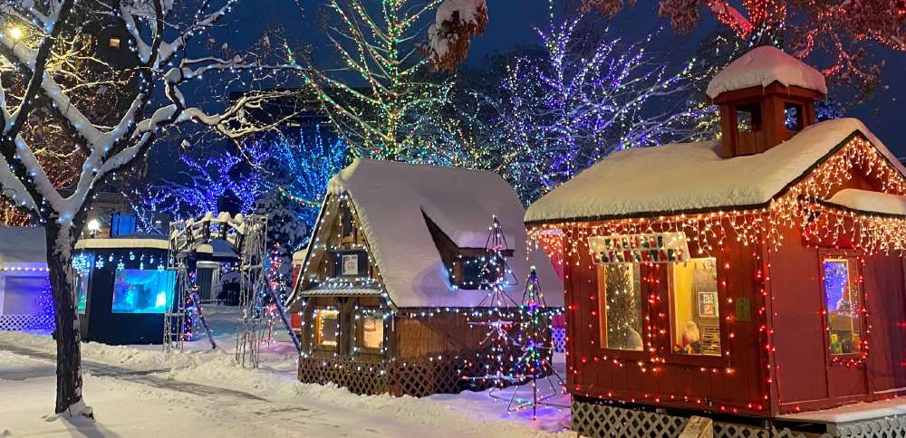 Ogden's Christmas Village, with perhaps a half million lights, gets going Saturday