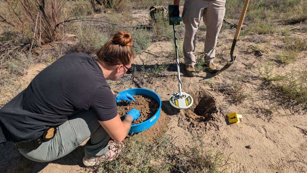 Federal officials aided in 330-plus probes involving Indigenous communities as part of the latest deployment of Operation Not Forgotten, which ended in October. FBI Special Agent Hailey Evans assists during a 2024 deployment in New Mexico.