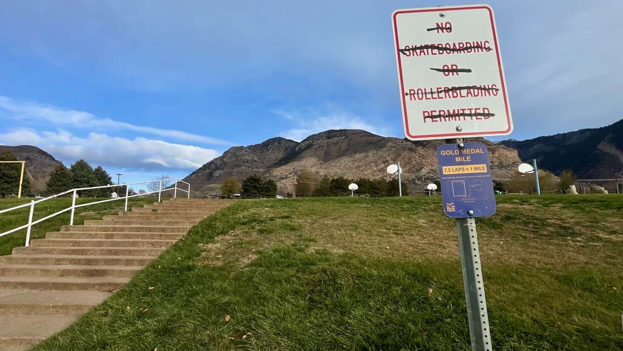 Ogden Mayor Ben Nadolski will seek acquisition of the site of a former school, Taylor Canyon Elementary, so the land can be maintained as open space. The site is pictured Wednesday.