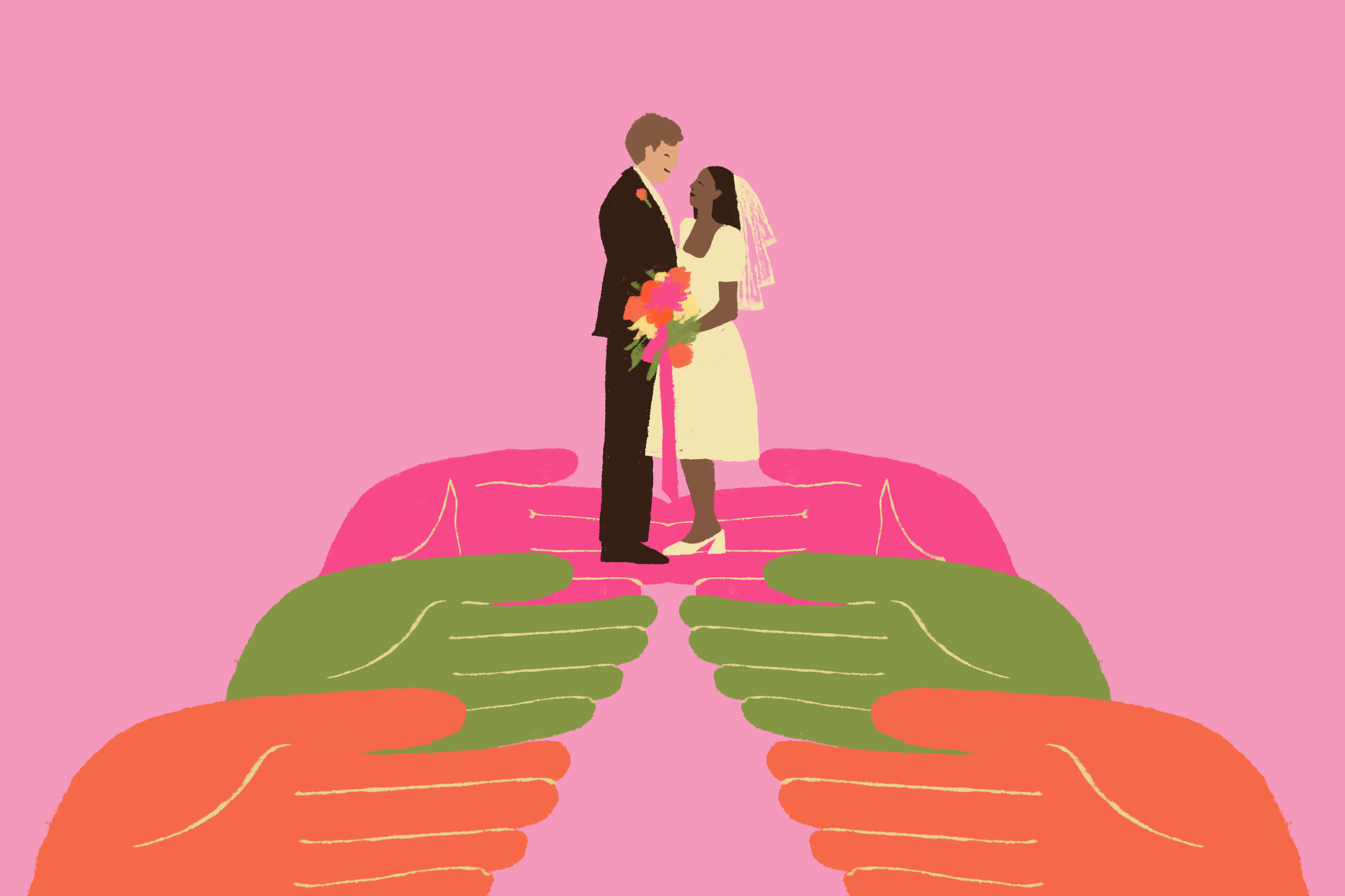 The decision to marry or divorce is made by individuals, but family and friends have significant influence.