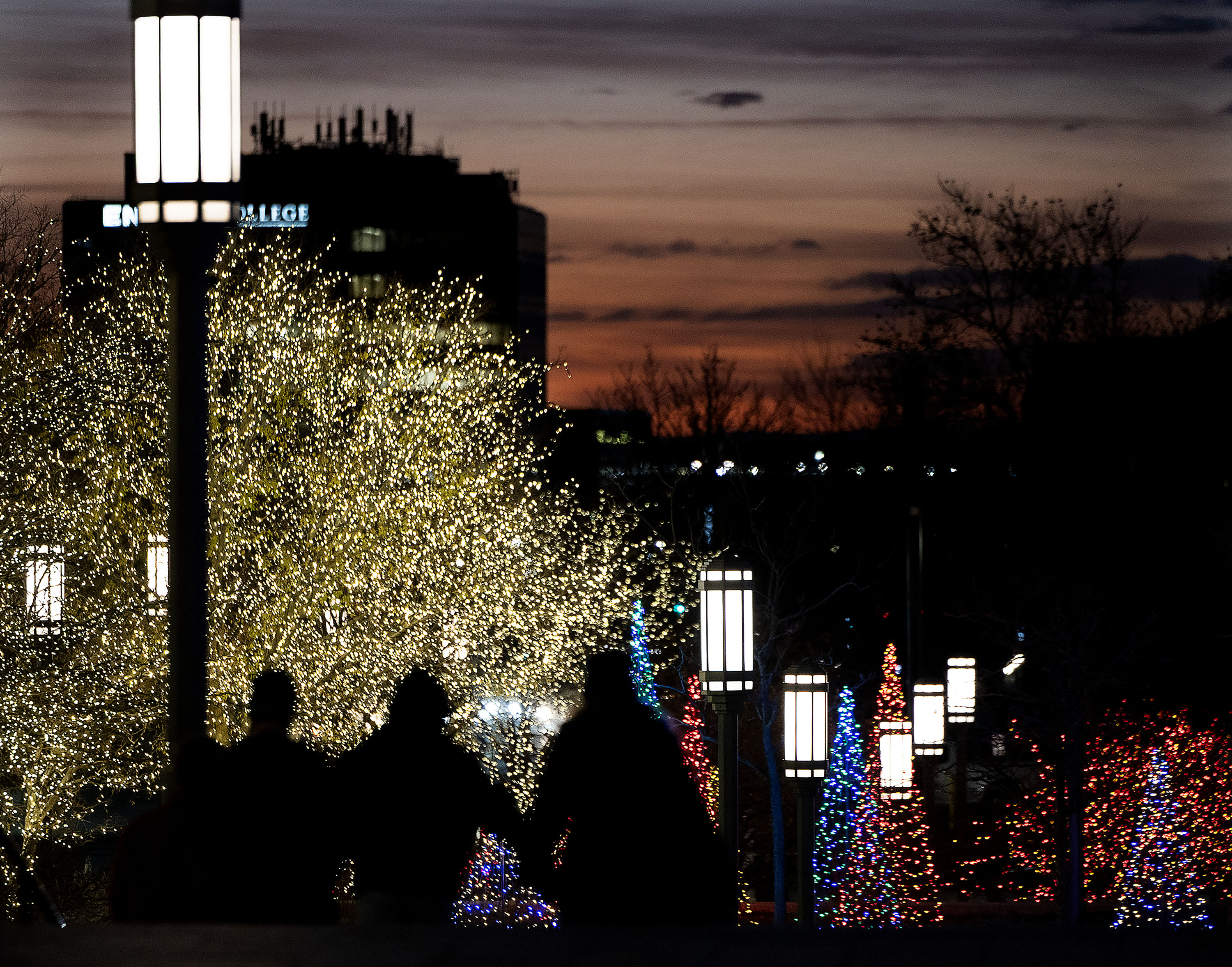 Photos: Salt Lake City's Temple Square is all aglow