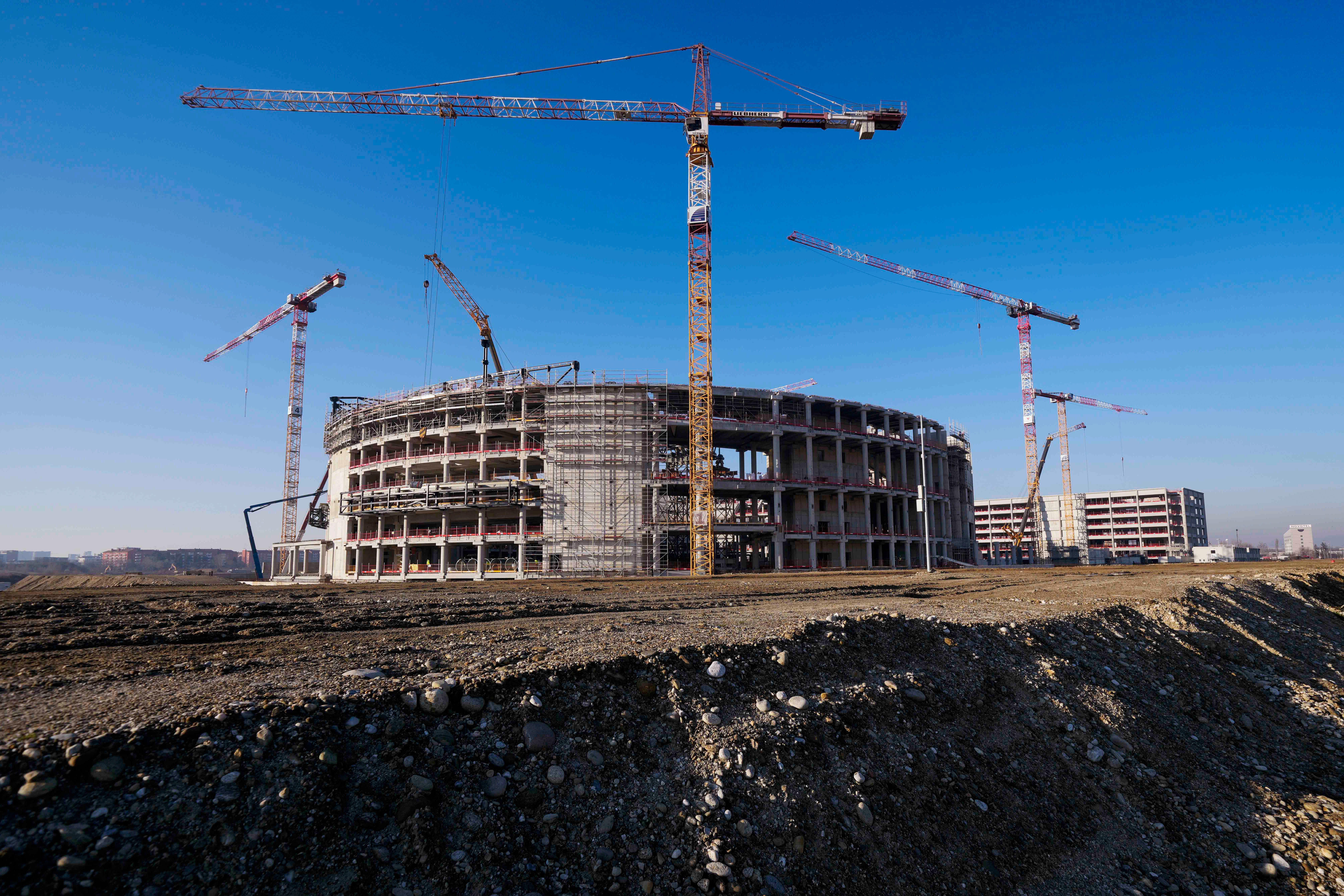 No backup plan for Milan Olympic ice hockey arena as construction goes down to the wire