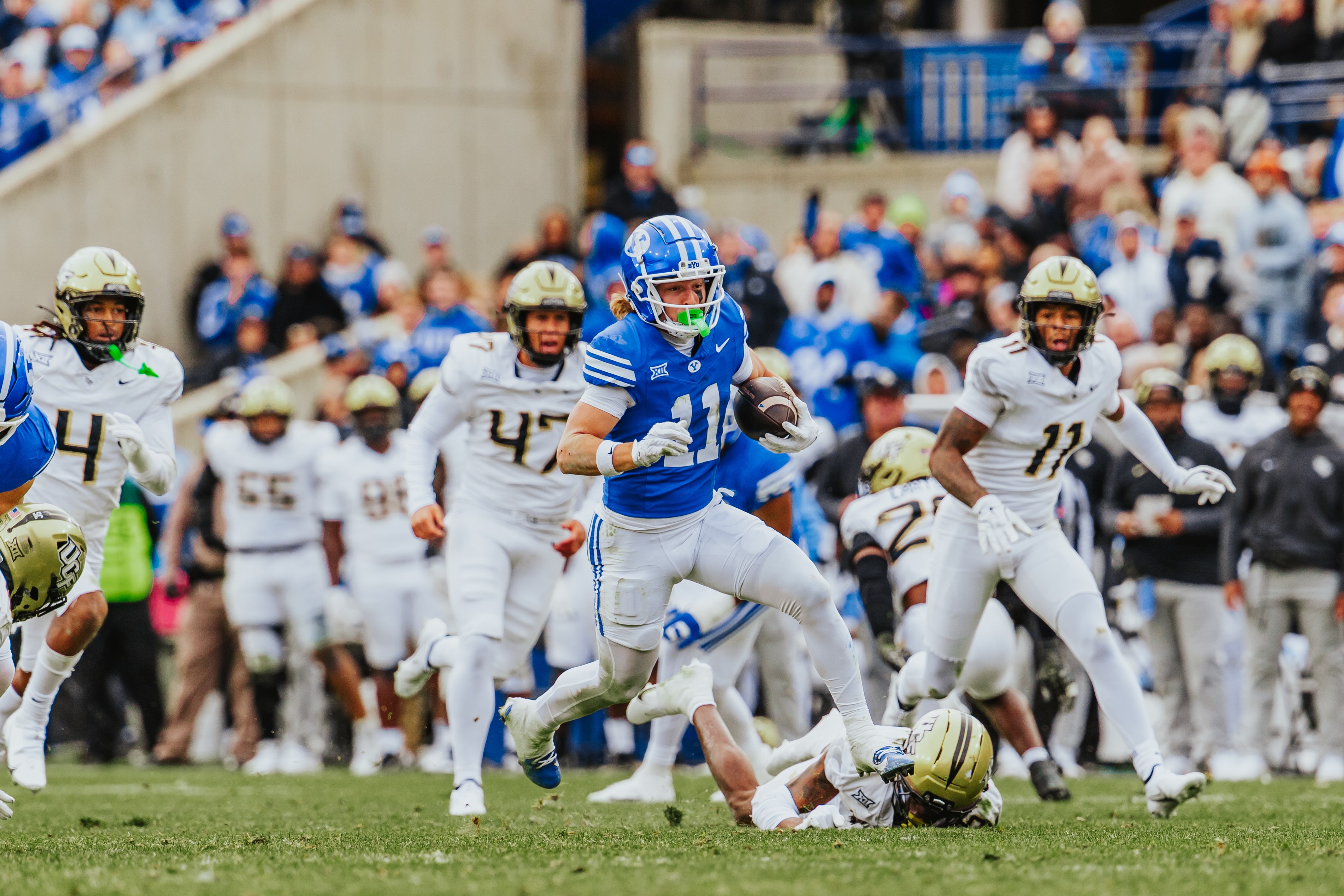 Arlington-bound: No. 11 BYU overcomes slow start to down UCF in regular-season finale