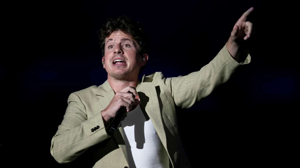 FILE - American singer Charlie Puth performs at the Rock in Rio music festival in Rio de Janeiro, Thursday, Sept. 19, 2024.