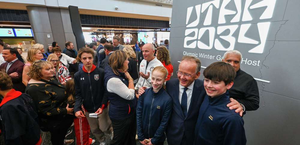 Here's what Olympic organizers say about the reaction to the new Utah 2034 logo