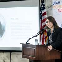 'You belong in the room': Late Rep. Mia Love honored with Martha Hughes Cannon award