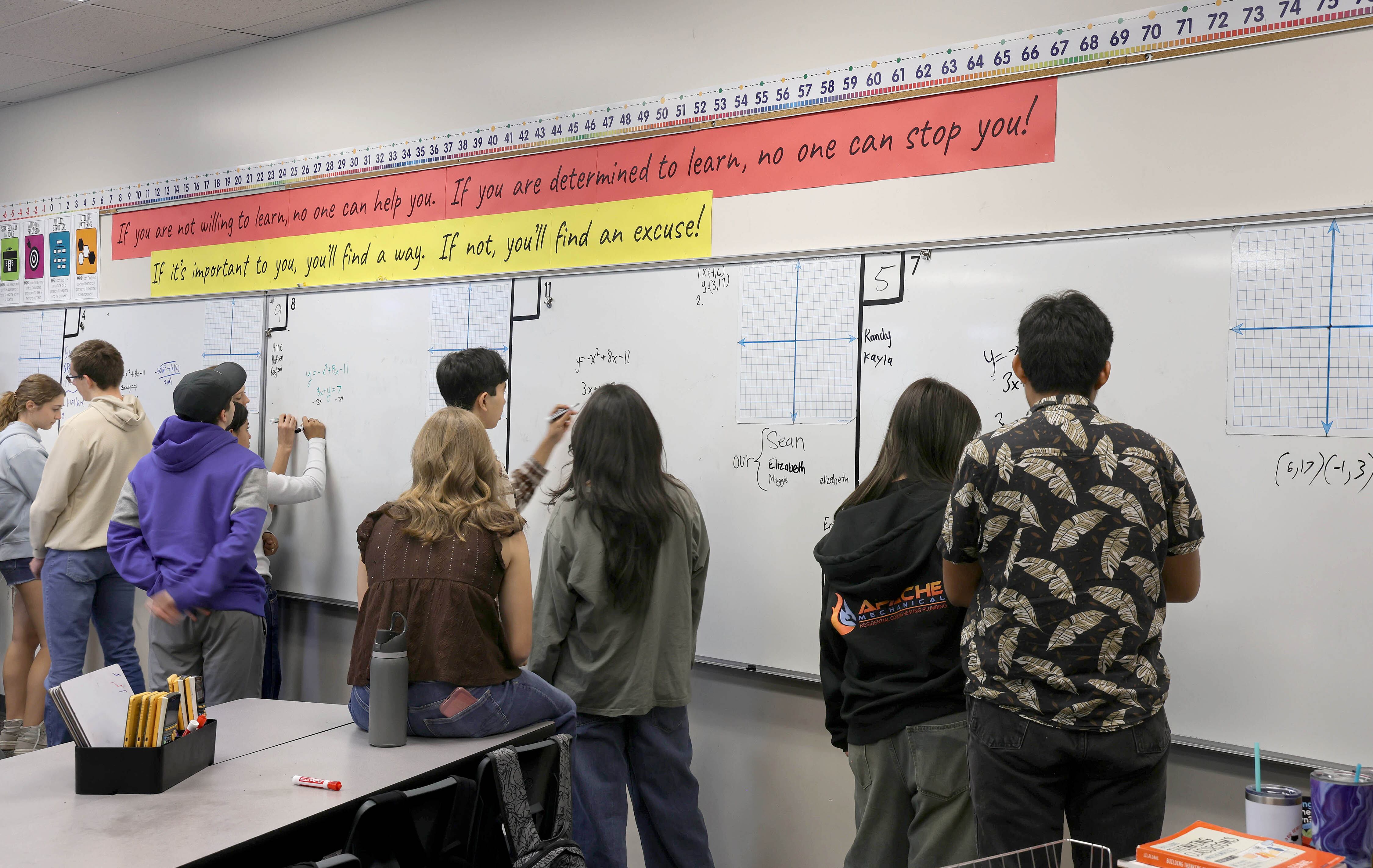 How this southern Utah high school is curing 'math anxiety'