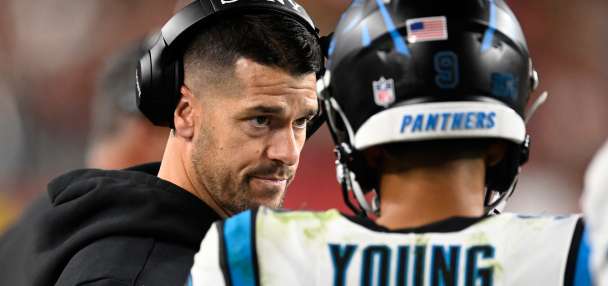 Dave Canales has led an impressive turnaround with the overachieving Carolina Panthers