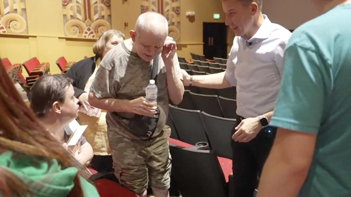 Clarke and his family enjoy spending time with the mentally disabled, which are one of the many philanthropic pieces to his 'Labor and Honor Center.'