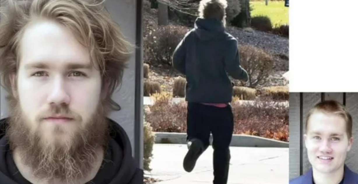 A photo collage of August Beckwith is shown. The 29-year-old man has been missing since Nov. 17. His mother is determined to find him.