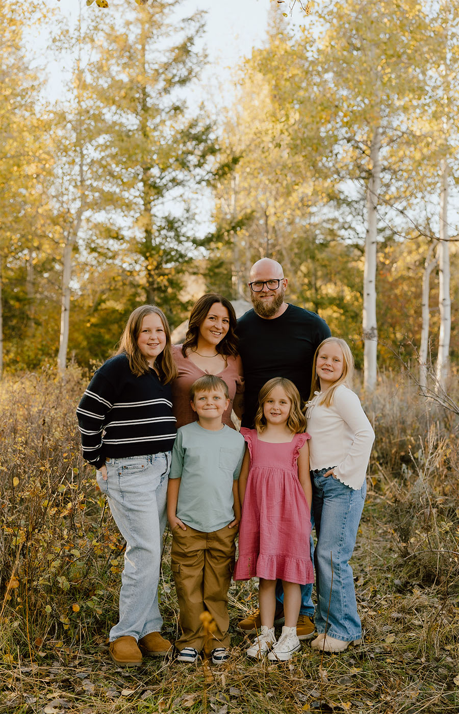 The Martin family. Zac and Amy Martin recently started "Roll for Kindness" as a way to give back to their community.