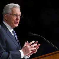 Rise above and overcome the world with Christ, says President Christofferson at BYU