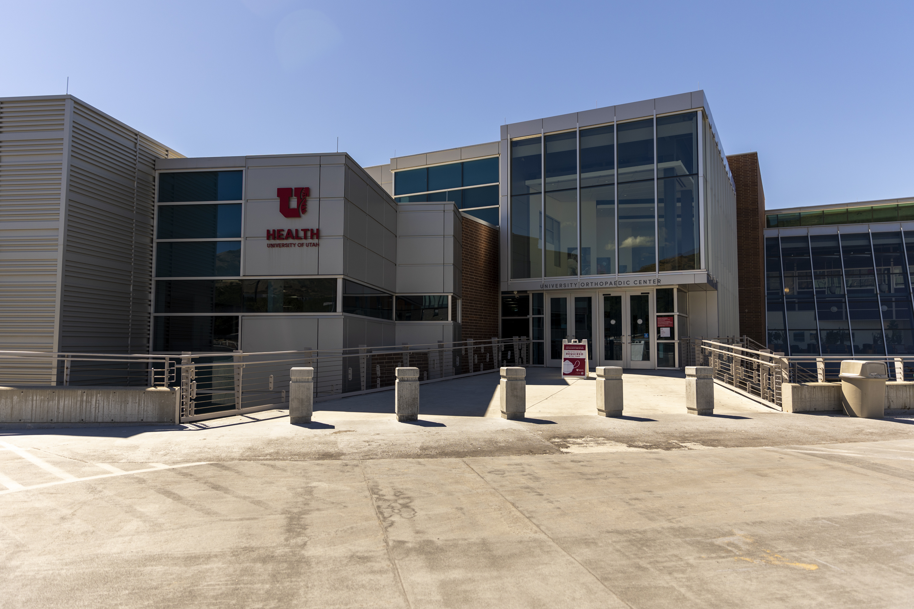 The University of Utah Health Orthopedic Center in Salt Lake City on Sept. 18, 2022. University of Utah Health this year achieved record research funding totals, surpassing the half-billion mark for 2025, reaching $531 million.