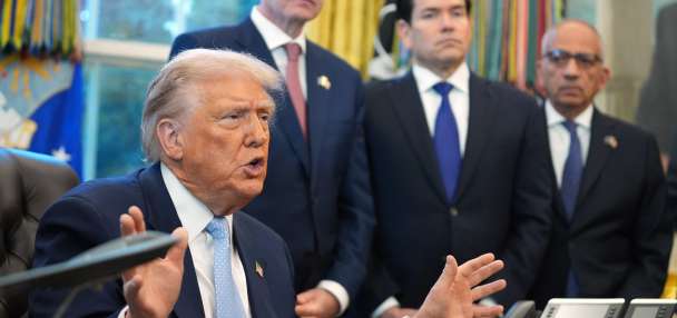 Trump's immigration message is colliding with his welcome to World Cup fans