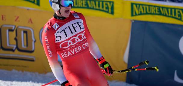Swiss ski racer Marco Odermatt wins World Cup downhill opener, Ryan Cochran-Siegle takes 2nd