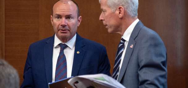 Mike Lee stalls action on government spending package over policy disagreements