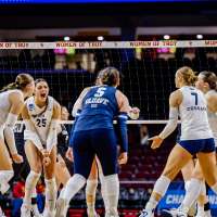 NCAA volleyball: BYU, Utah fall in 5-set tournament openers
