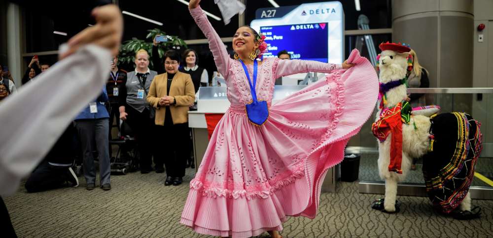 Touching down in Lima: Delta pulls off its inaugural direct flight from SLC to South America