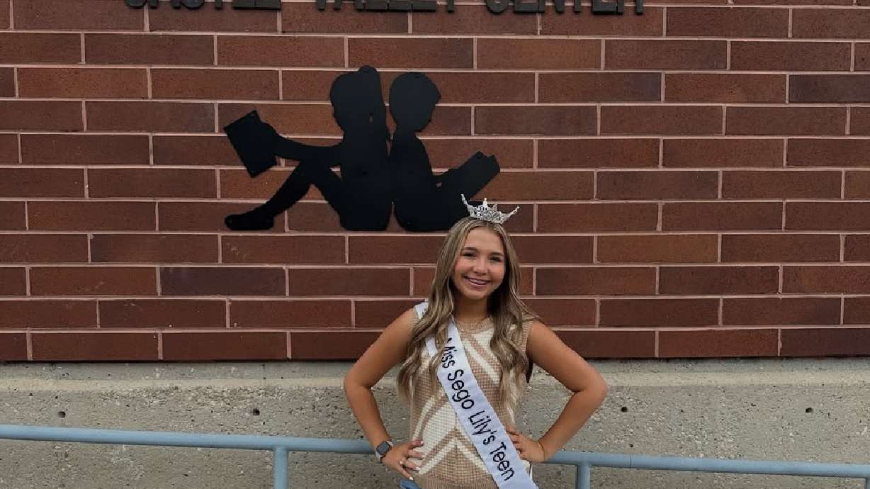 Bentley Bennett, Miss Sego Lily's Teen and sophomore at Carbon High in Price, in an undated photo. She is organizing an all-abilities pageant for people with special needs to be held in January.