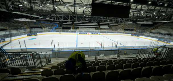 Hockey at the Winter Olympics will be played on shorter ice than NHL dimensions
