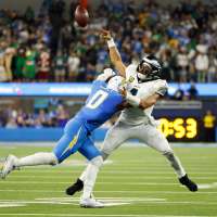 Chargers' Dicker kicks winning field goal, Jefferson's interception seals 22-19 OT win over Eagles