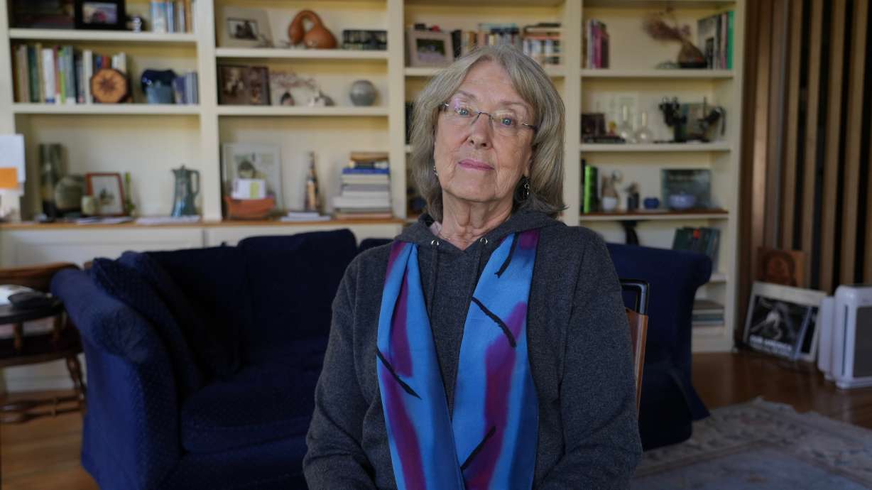 Nancy Shine is at her home in Los Altos, Calif., on Nov. 21. Shine is a scientist who donated blood plasma that is used to create the treatment for infant botulism.