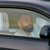 No words this time, just a photo from Mohamed Salah as his Liverpool future hangs in doubt