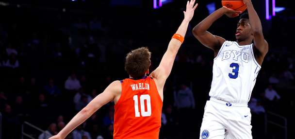 Dybantsa, Wright rally No. 10 BYU from 22-point 2nd-half deficit to top Clemson in Jimmy V Classic