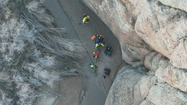 Hiker rescued after hours caught in quicksand in Arches Nationwide Park Hiker rescued after hours caught in quicksand in Arches Nationwide Park