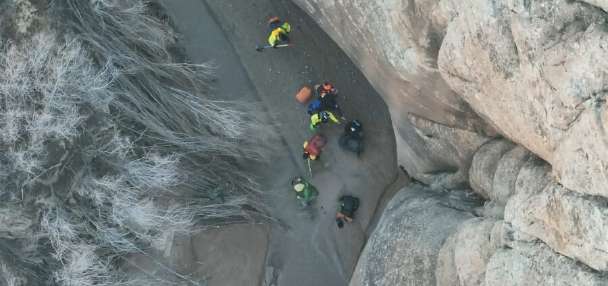 Hiker rescued after hours stuck in quicksand in Arches National Park