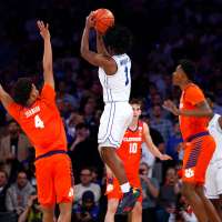 Wright hits winning 3 at buzzer and Dybantsa scores 28 as No. 10 BYU rallies past Clemson 67-64