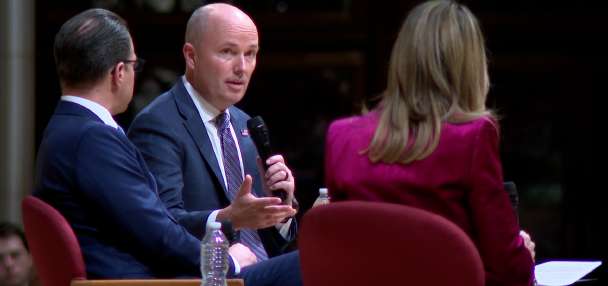 Utah, Pennsylvania governors speak out against political violence at bipartisan event